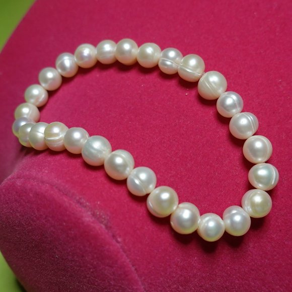 (NWT) Freshwater Pearl Beaded Bracelet - Picture 2 of 7